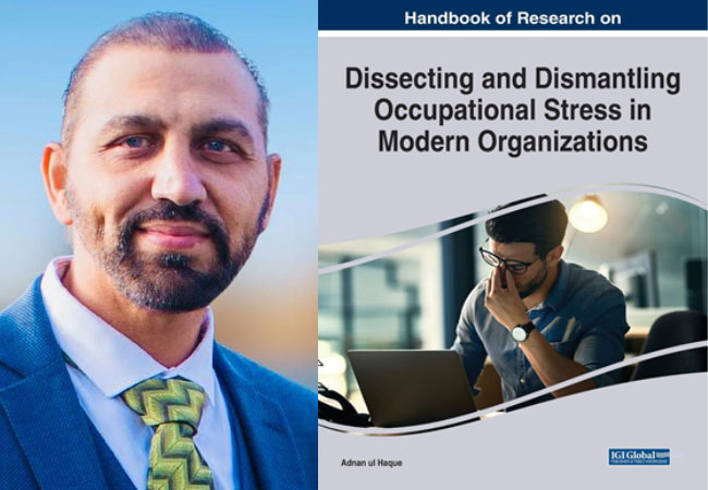 BBA Professor Dr. Adnan ul Haque Publishes New Book on Occupational Stress