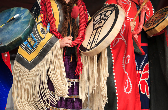 Indigenous drums