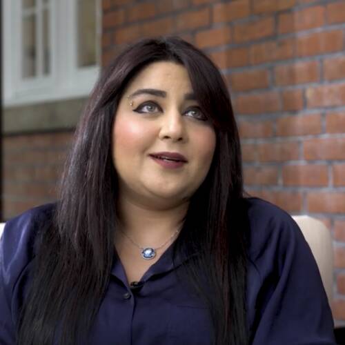 Image of Sonam Maheshwari from her testimonial video
