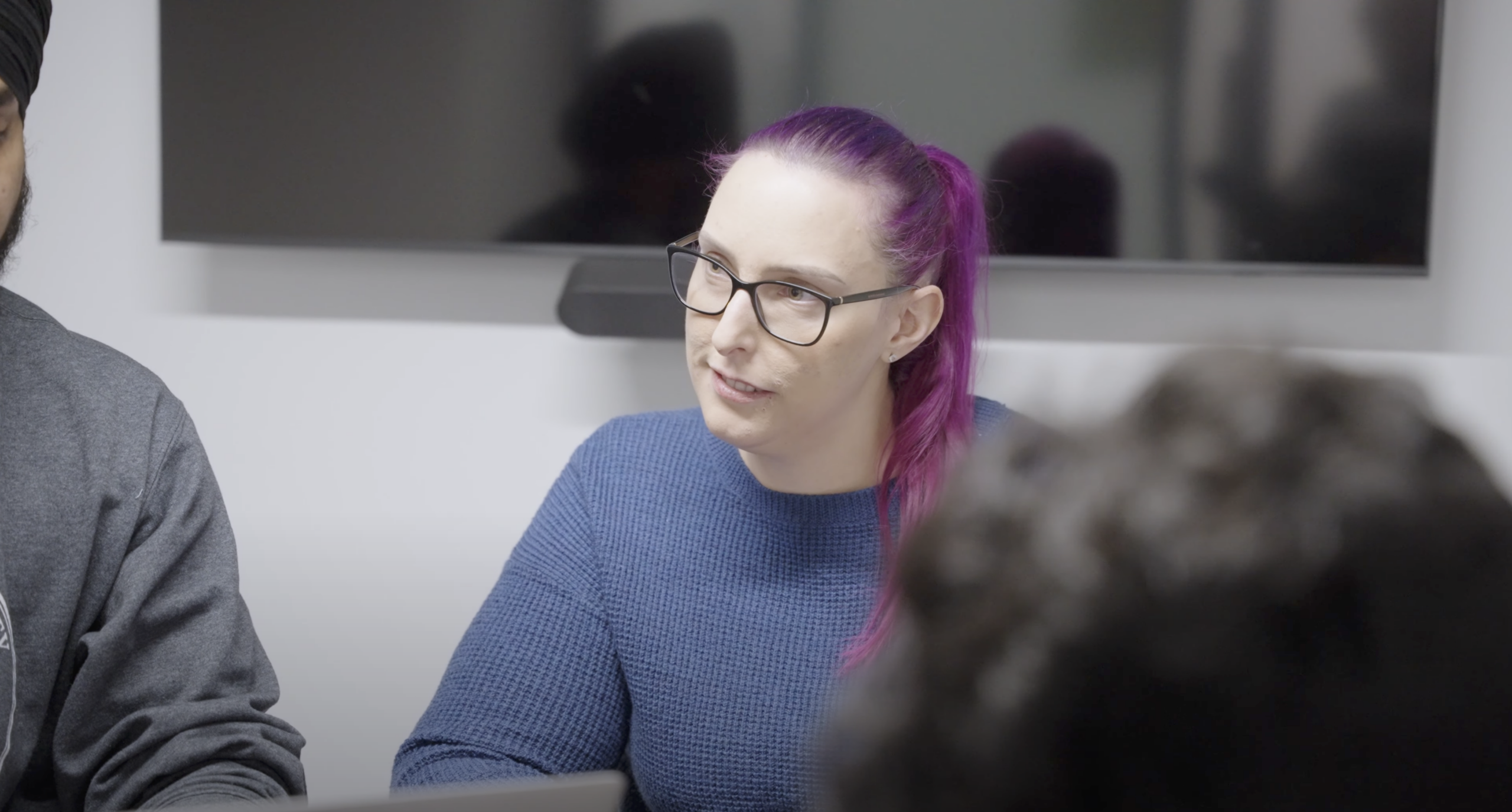 Image of Kristen Karmazinuk from her testimonial video