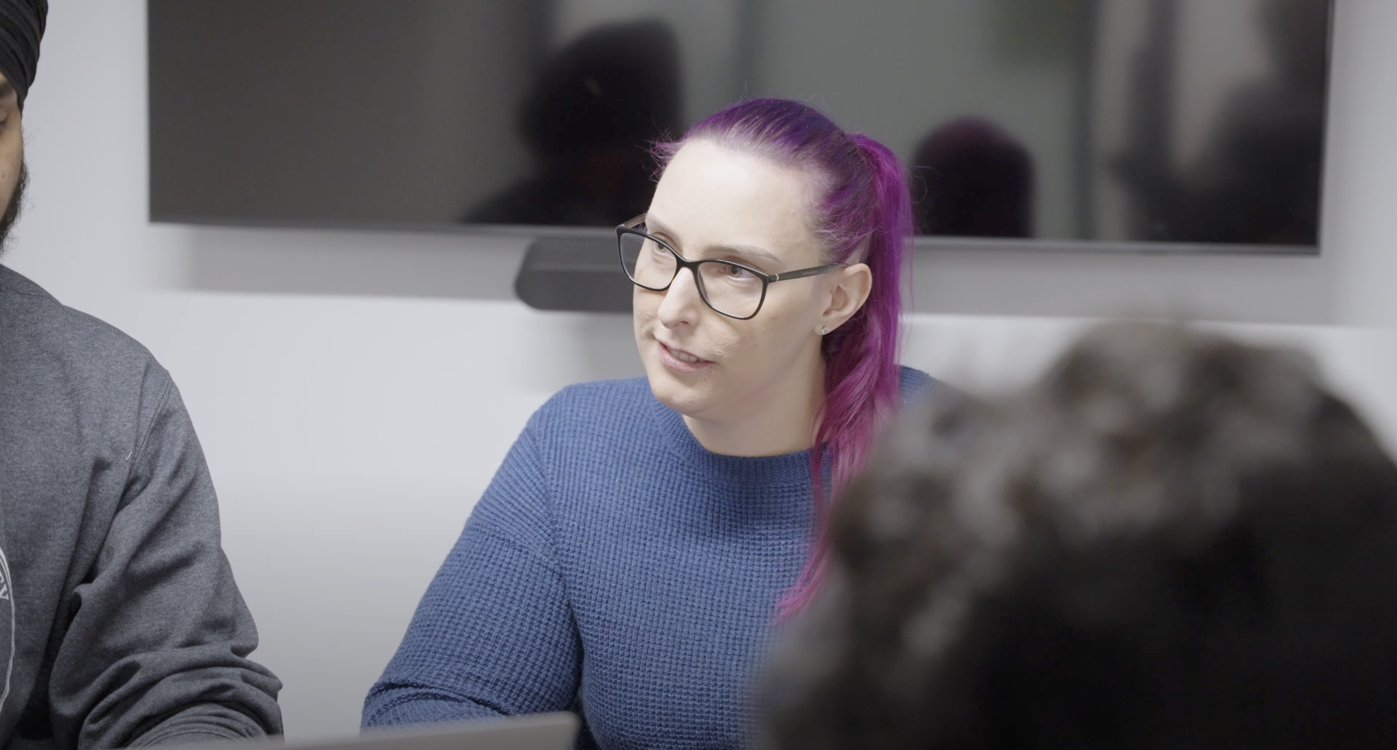 Image of Kristen Karmazinuk from her testimonial video