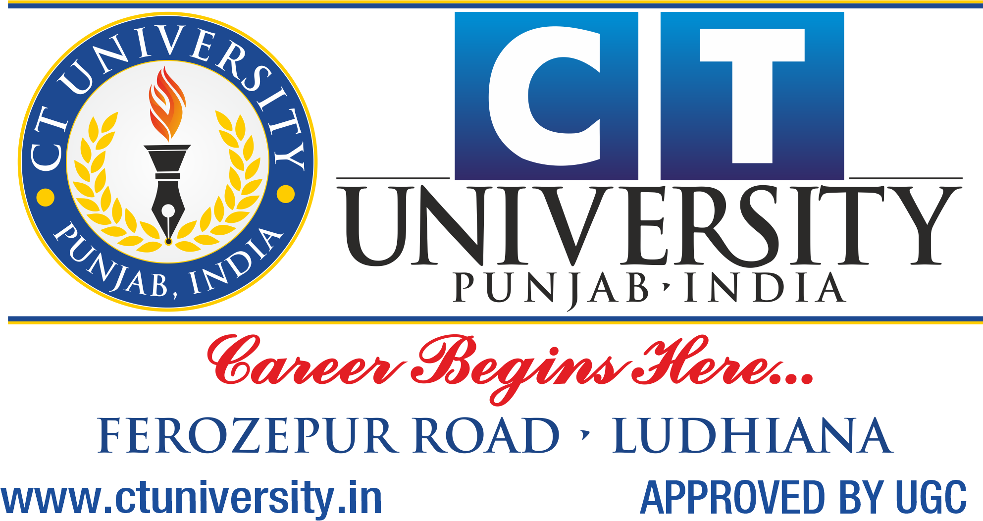CT University Punjab India Logo