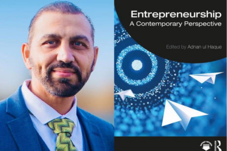 BBA Professor Dr. Adnan ul Haque Publishes Sixth Text with Help From Yorkville Faculty & Students